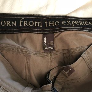 Sold - Prana mens 34 long hiking/mountain pant